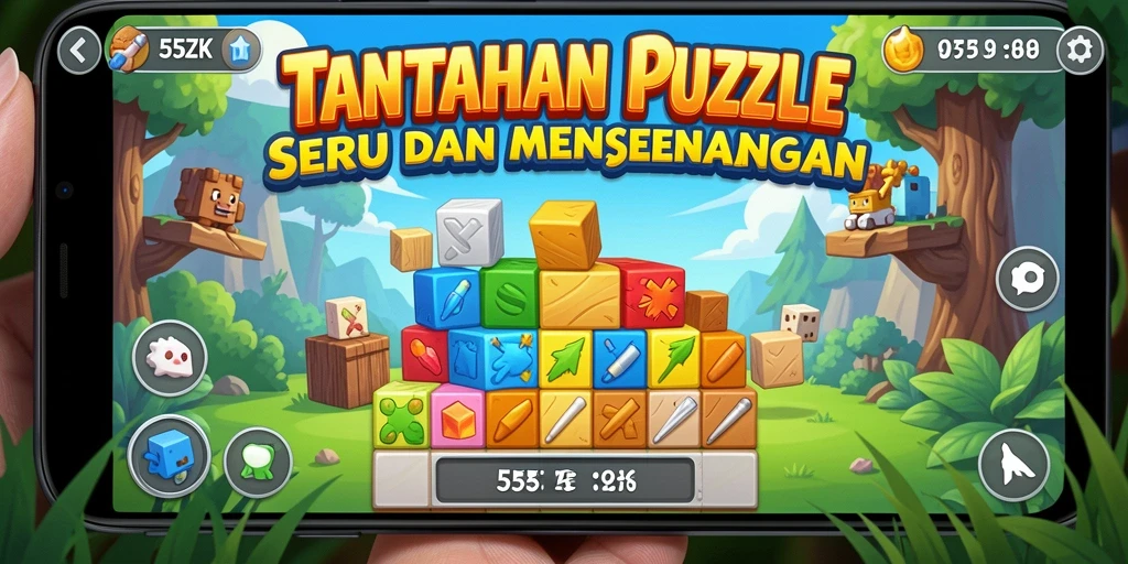 Tampilan gameplay 555ZK yang menarik dan adiktif.
