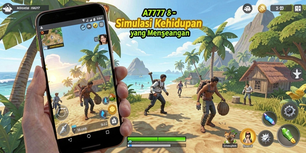 Gameplay A7777 yang interaktif dan realistis.