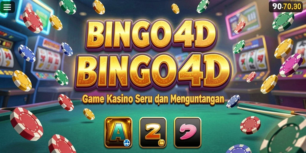 Tampilan screenshot BINGO4D dengan gameplay Kasino yang mengasyikkan.