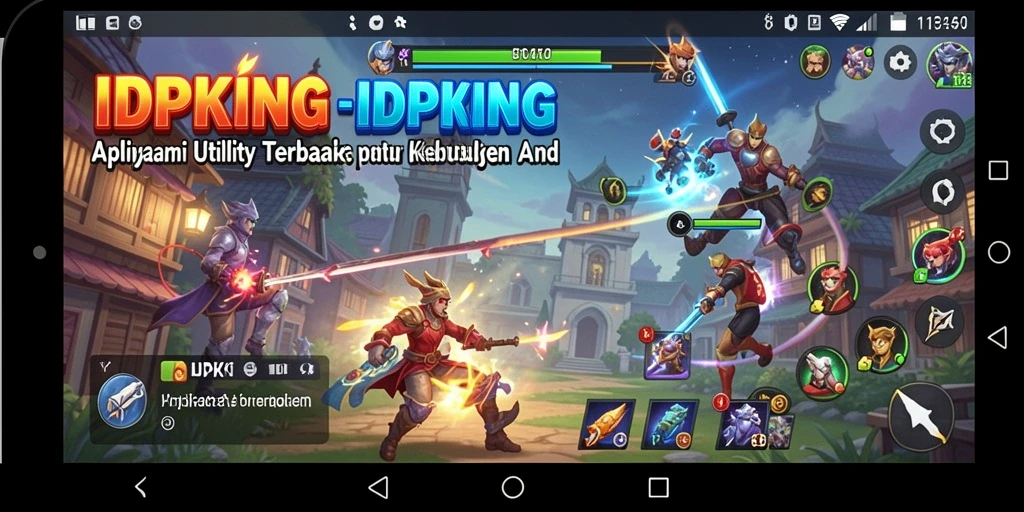 Screenshot IDPKING menampilkan fitur pengelolaan aplikasi yang intuitif.