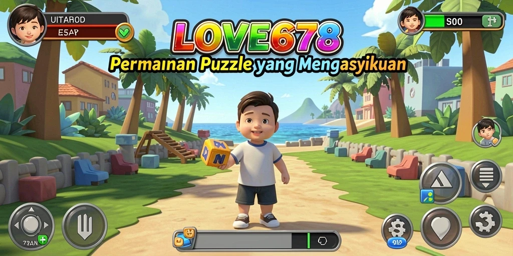 Tampilan gameplay LOVE678 yang seru dan penuh warna.