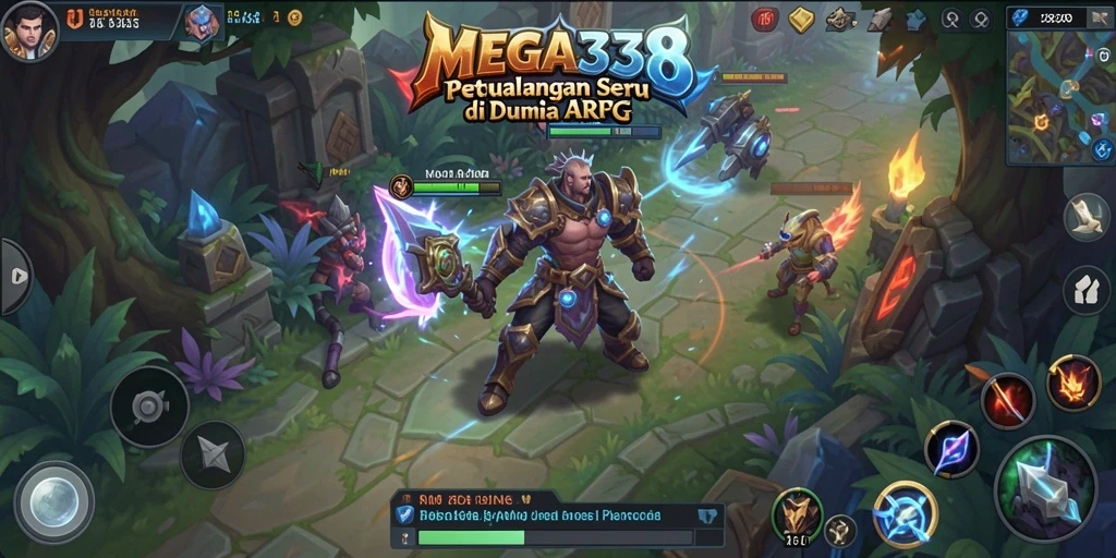 Gameplay seru di dunia petualangan ARPG MEGA338.