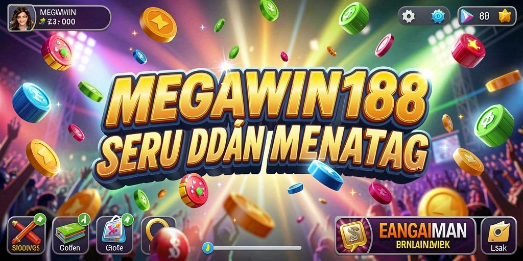 Tampilan menarik dan gameplay seru di MEGAWIN188.