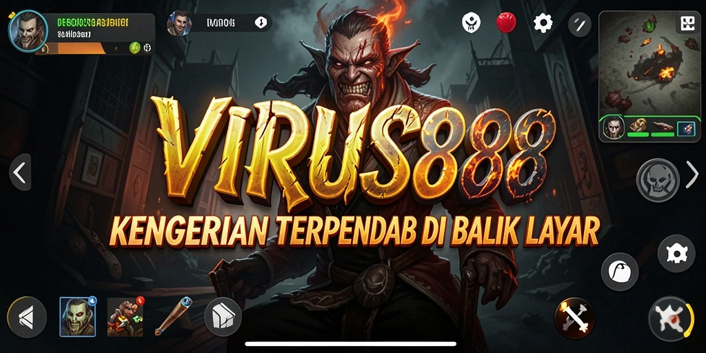 Gameplay yang menegangkan dan mengerikan dari VIRUS88.
